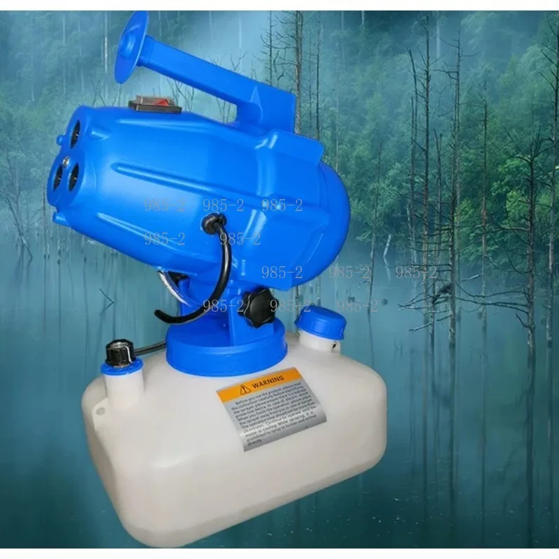 Electric ULV Cold Mist Atomizer Portable Fogger Sprayer 4.5L Capacity 32.8ft Spraying Range