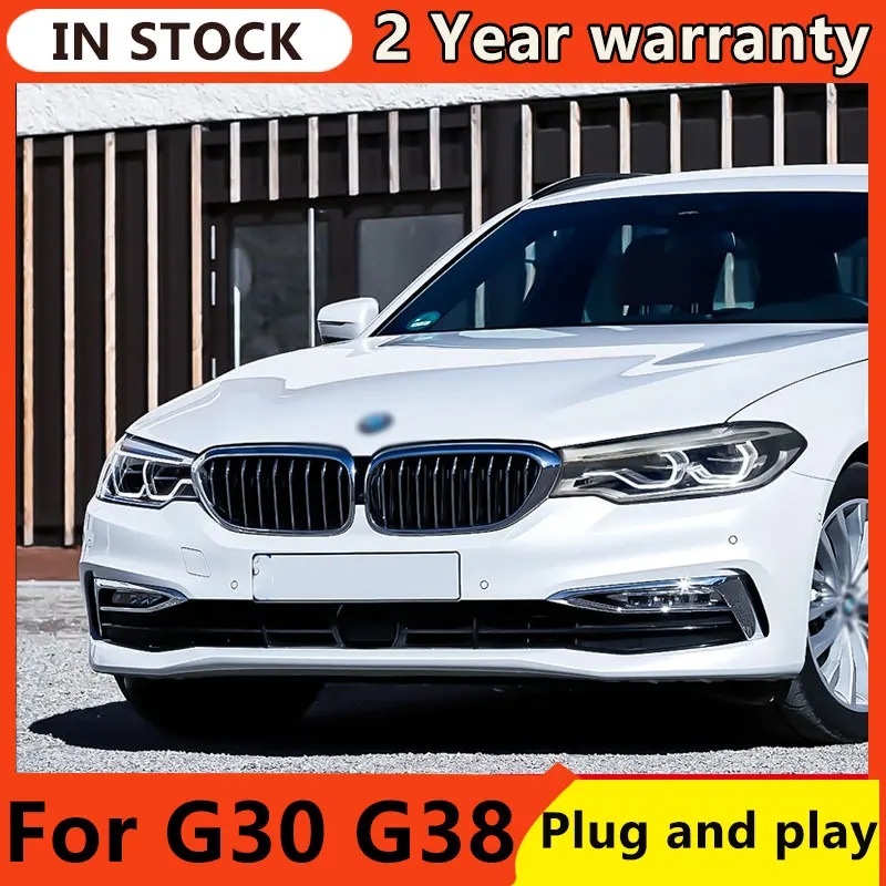 

Head Lamp for BMW G30 G38 LED Headlight 2018-2021 Headlights 525i 530i DRL Turn Signal High Beam Angel Eye Projector Lens