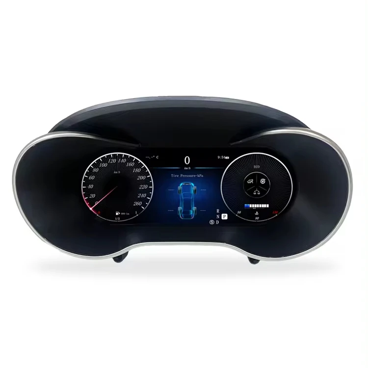 

Prelingcar Car Lcd Digital Dashboard For Mercedes Benz Vito 2015-2020 Years Panel Speedometer Virtual Cockpit Dashboard Cluster