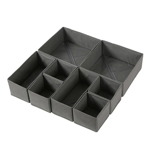 원단 속옷 보관함 서랍 정리함, 옷장 정리정돈 및 양말 보관, 속옷 넥타이 및 기타 캐비닛, 1 개