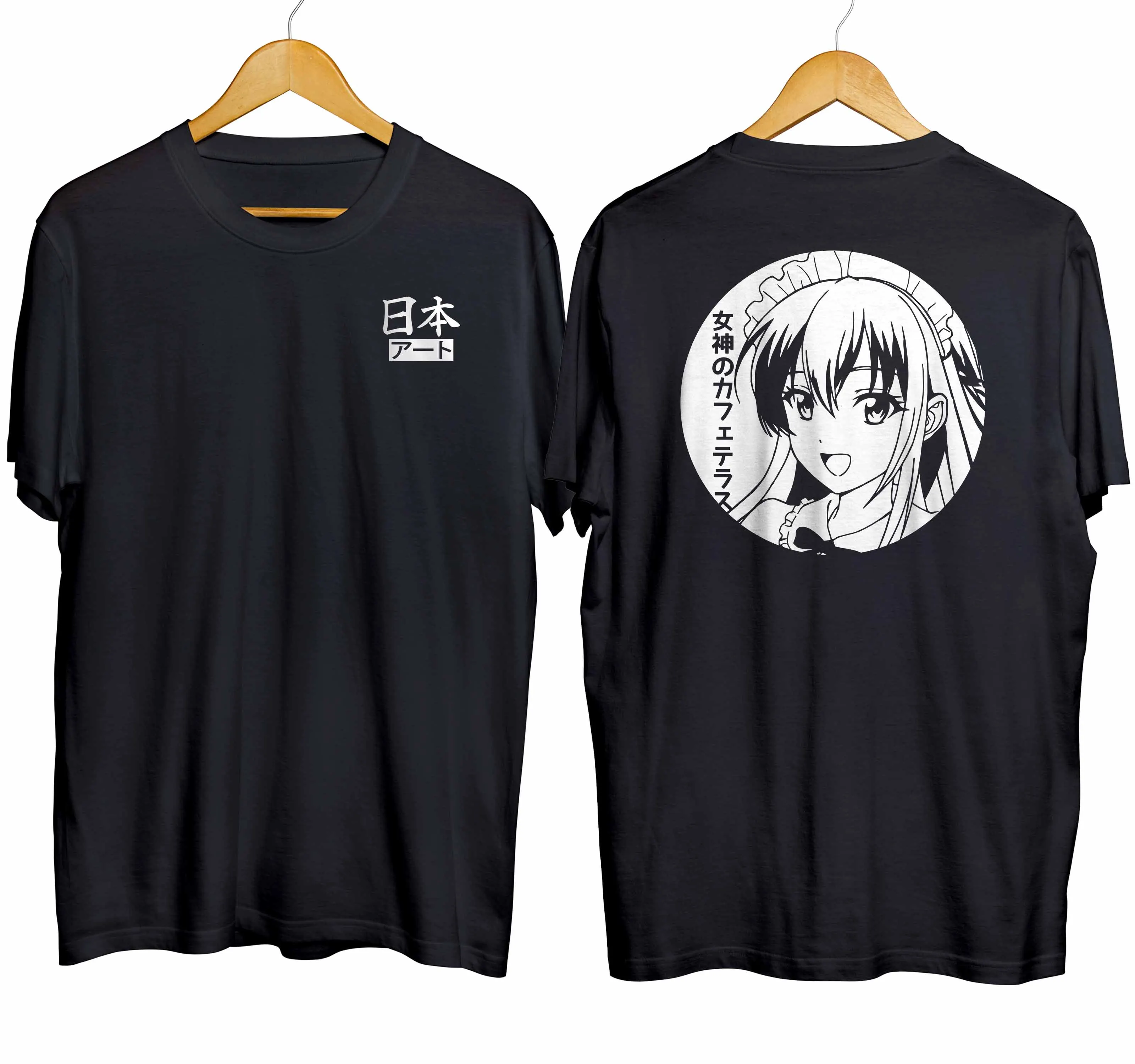 T-shirt distro anime MAKUZAWA OUKA - GODDESS CAFE TERRACE100% cotton combed 30s