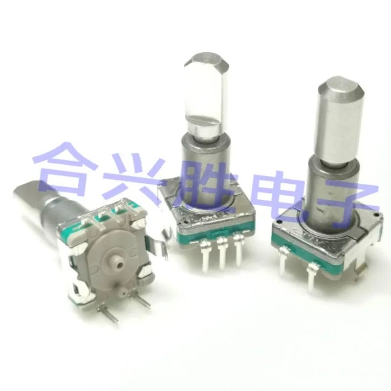 1 Piece EC11 Encoder 18 Positioning 9 Pulse Car Navigation Audio Volume Switch Shaft Length 22MM