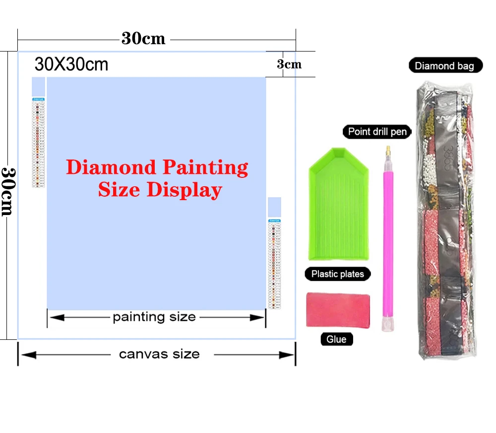 5D DIY Diamond Painting Cute Cartoon Girl Full Round Diamond Mosaic Embroidery Anime Girl Cross Stitch Set Home Decoration Gift