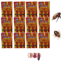 12pcs/lot  Insecticide Bed Bug Medicine Home Flea And Louse Powder Animal Deworming Powder Pest Bait Bed Bug Bed Bugs