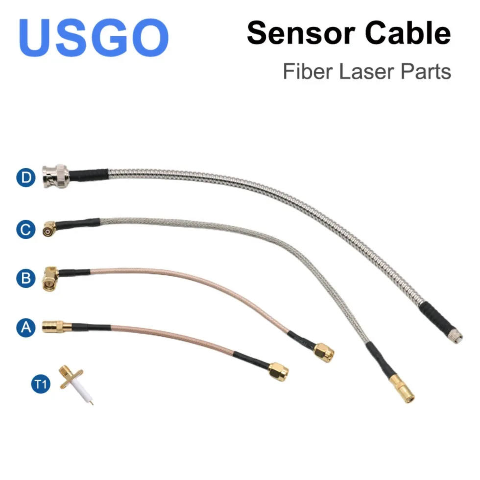 USGO Sensor Cable Wire For Lasermech Precitec Han's WSX Optical Fiber Laser Welding Cutting Machine Head