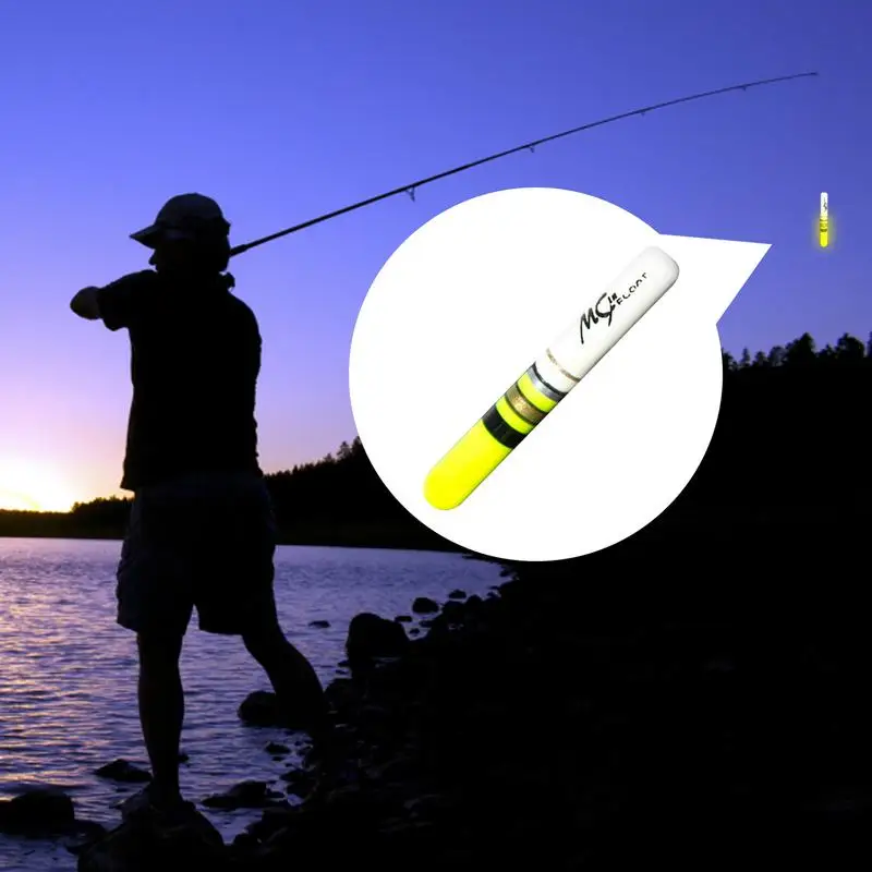 Lighted Fishing Bobbers Floats Fishing Drogue Glow Sticks Versatile Floats Efficient Drift Anchor Slip Bobbers Precision Bright