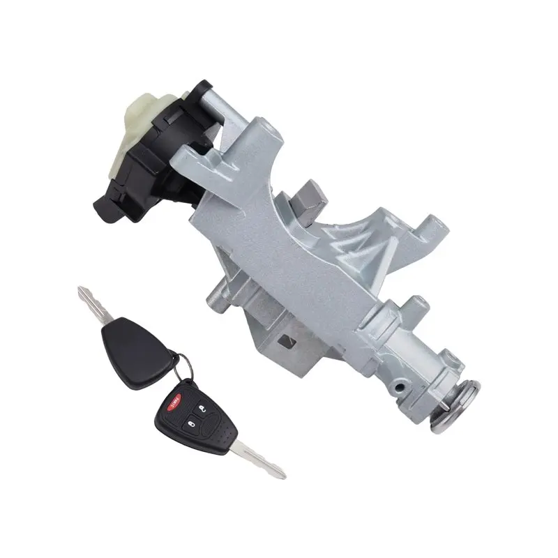 For Jeep Wrangler 2007-2018 Compatible Ignition Lock Cylinder Assembly 2 Remote Keys 68054822AB 05057297AJ