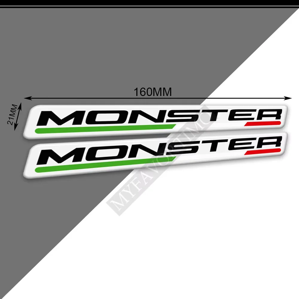 

Motorcycle TankPad 3D Stickers Decals For Ducati Monster 797 Gas Fuel Oil Kit Knee Protection Tank Pad Grips