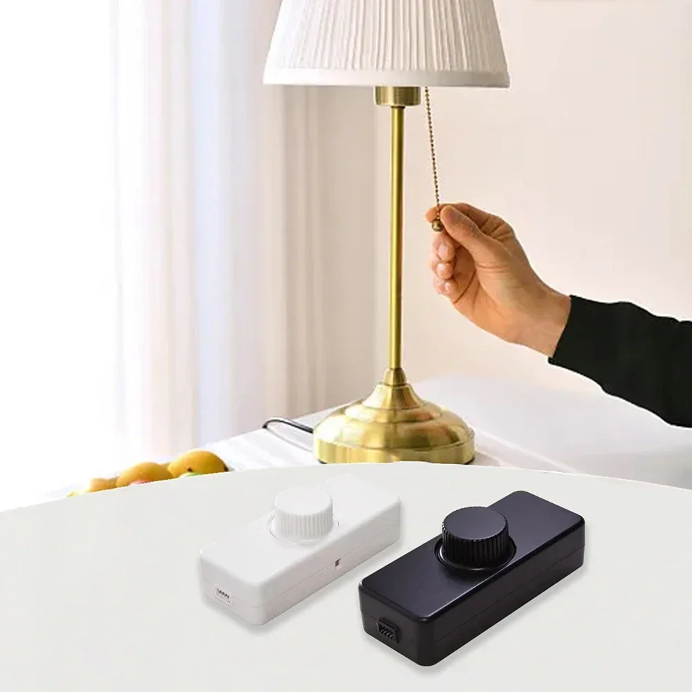 Dimmer Rotated Switch Smooth Flicker-free Back-cut Dimmer 220V Thyristor Dimmer For Home Table Lamp Light Adjustment