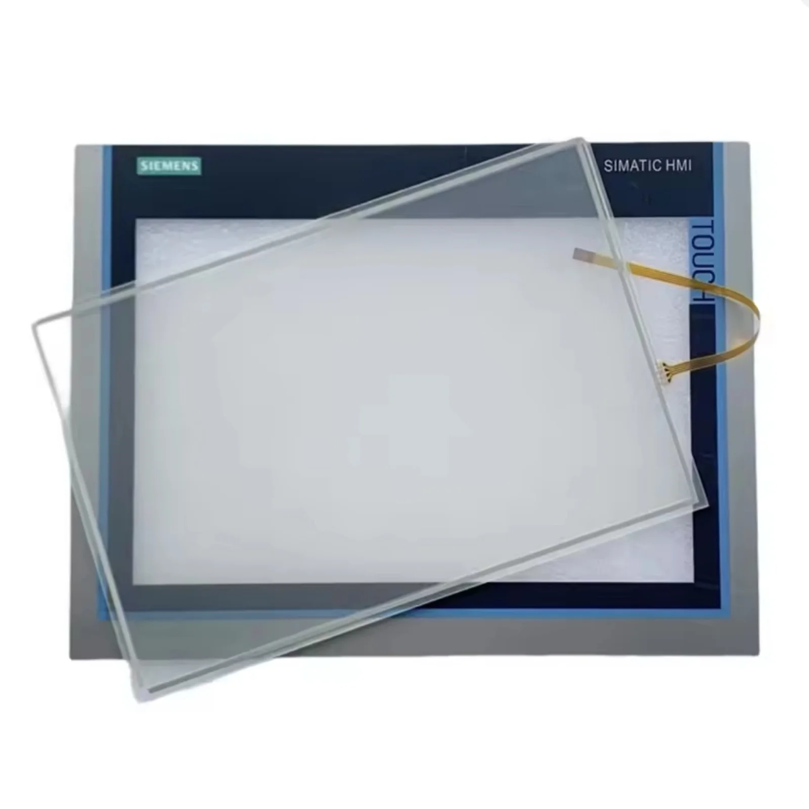 

Новая сенсорная панель для Siemens TP700 TP900 TP1200 TP1900 TP2200, сенсорный экран с резистивным стеклом и передней накладкой.