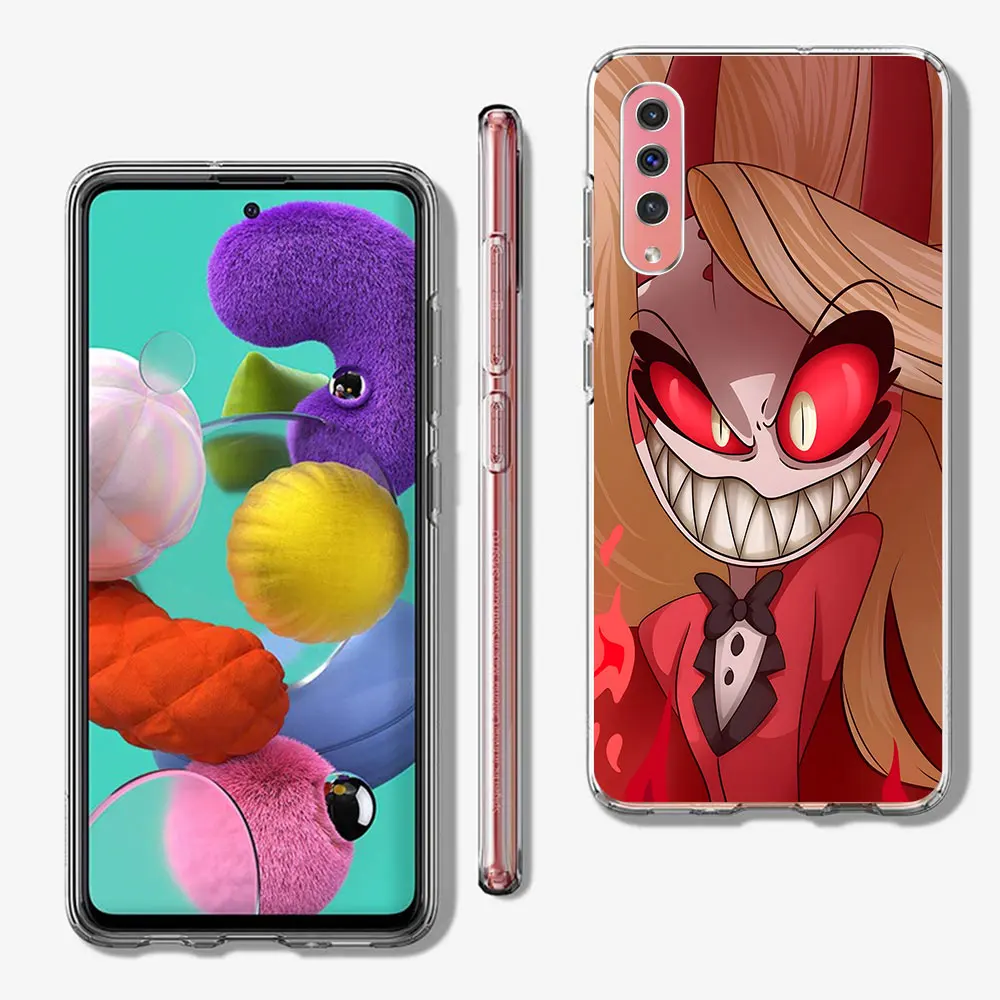 Alastor Hazbin Hotel AD Case for Samsung Galaxy A40 A30s A50 A50s A70 A70s A20e A7 A10 A6 A04s A03s Soft Transparent Phone Cover