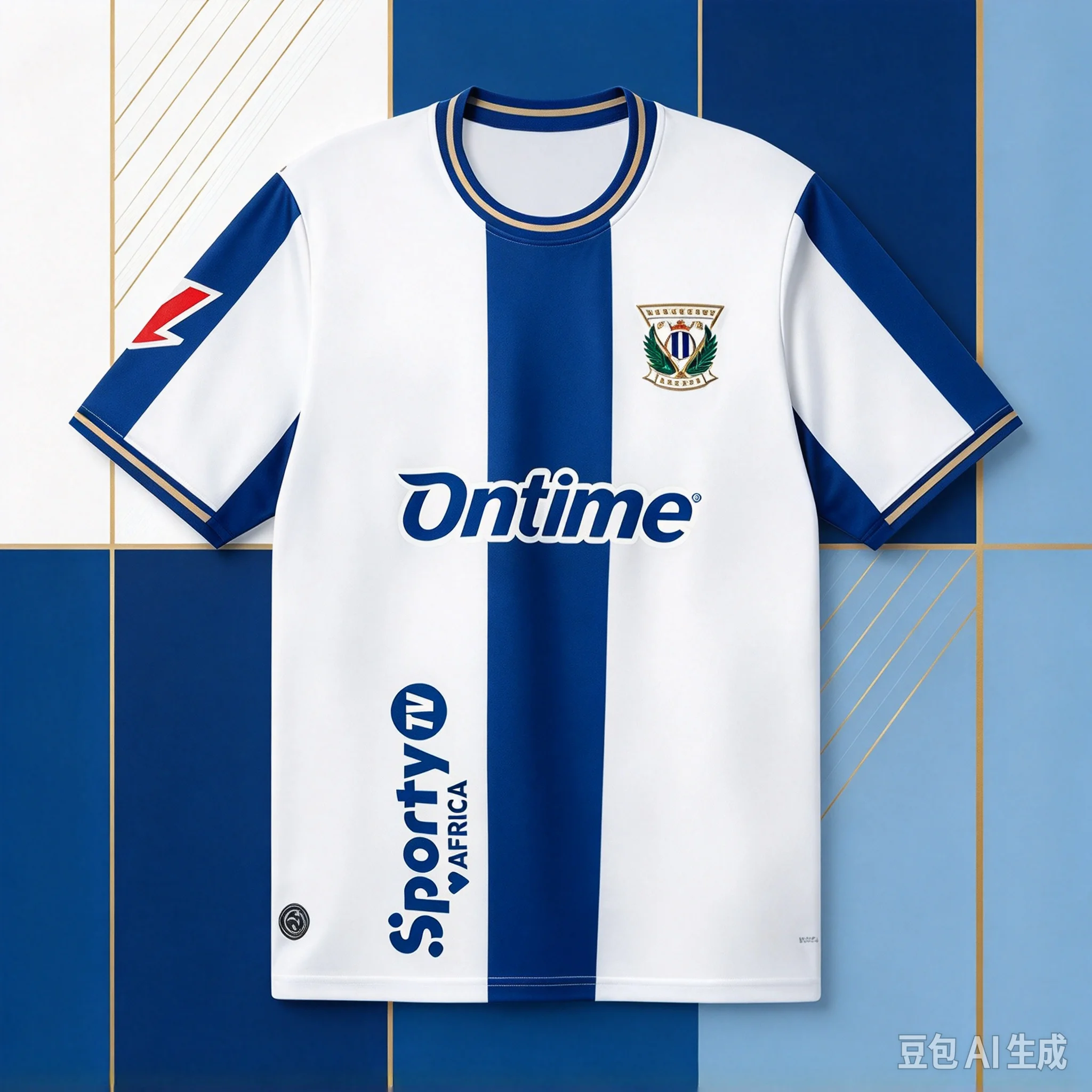 2026 Leganés 3D Printed Football Jersey Men's Summer Quick Drying Breathable Short Sleeved T-shirt Family Matching Clothing