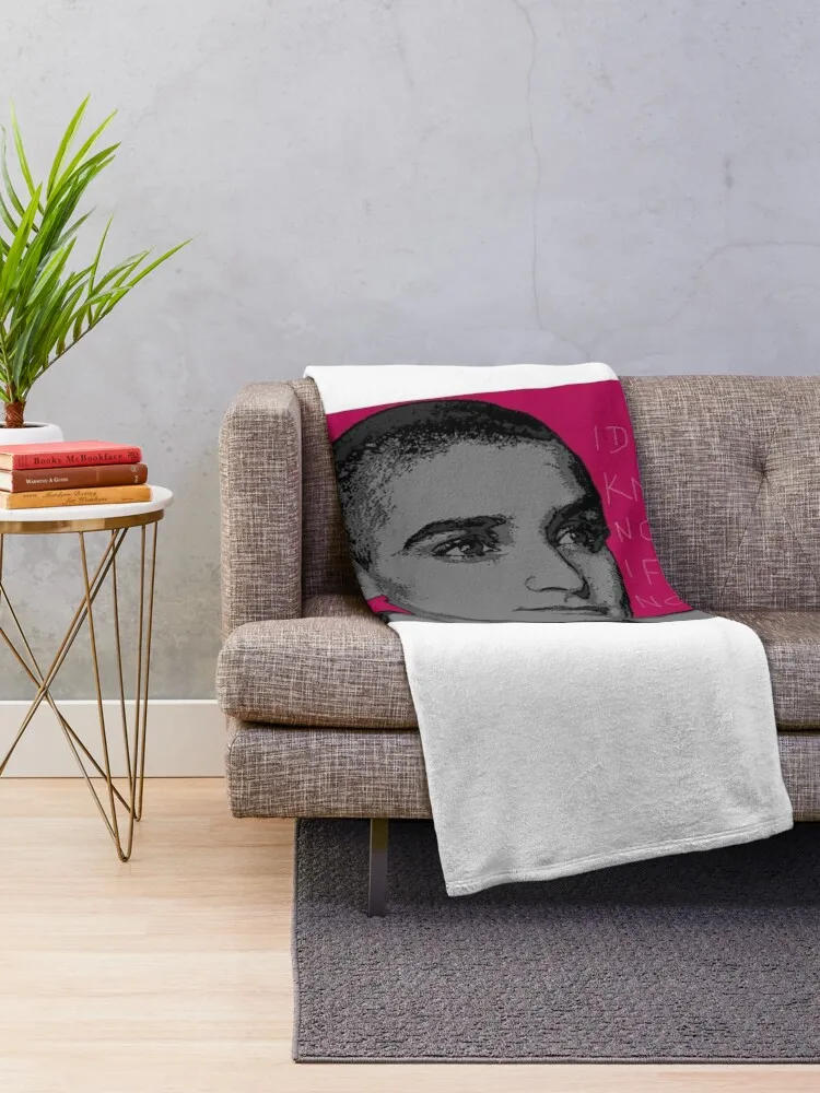 Sinéad O'Connor Feel No Pain Throw Blanket Sleeping Bag Weighted Blankets