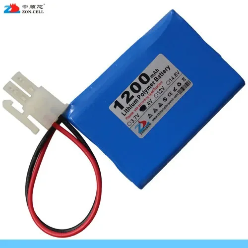 

CIS core 1200mAh 523450 microphone recorder 7.4V lithium ion battery pack 5557-2P plug