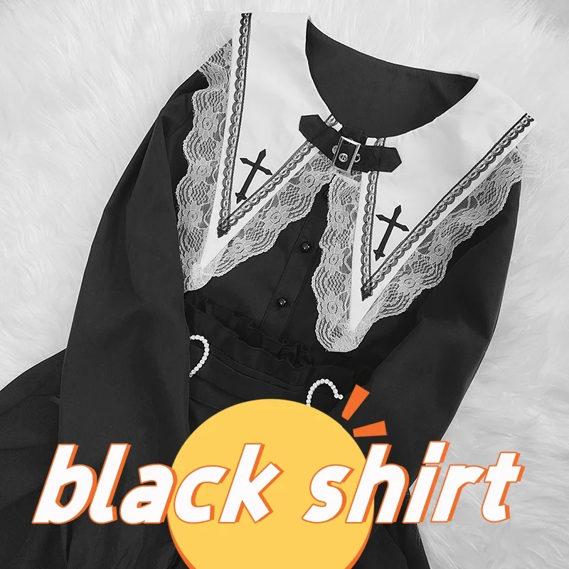 black white