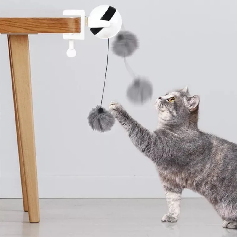 

Smart Cat Toy Ball Electronic Interactive Pet Toy Hanging Ball Automatic Bouncing For Puppy Birthday Gift Cat Product