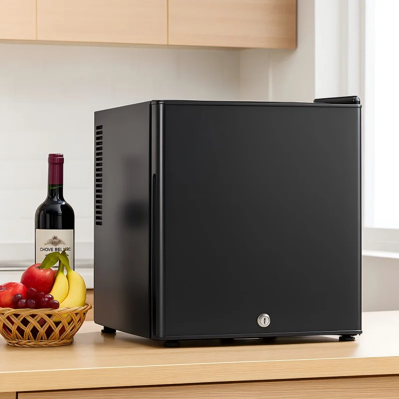 

Small Thermoelectric 20L Wine Refrigerator for Hotel Bedroom Mini Bar Fridge with LED Light