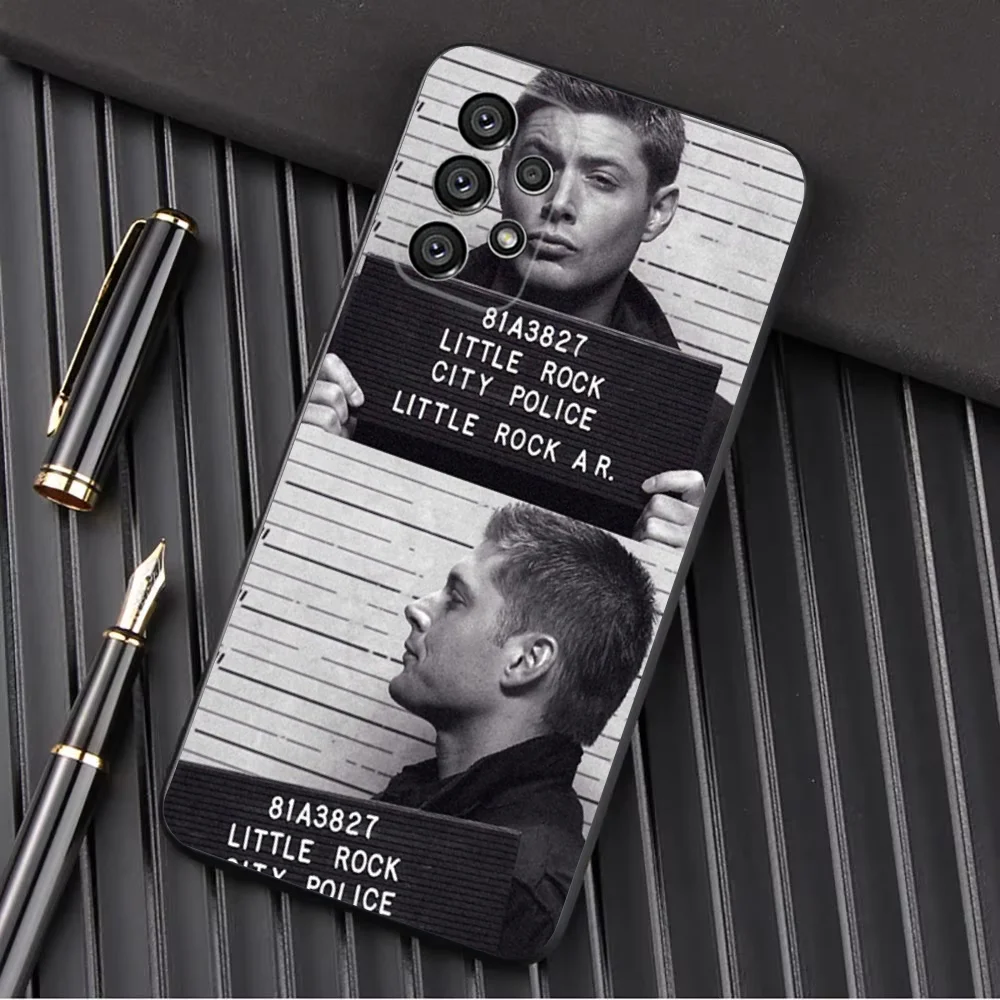 D-Dean Winchester  Phone Case For Samsung Galaxy A13,A21s,A22,A31,A32,A52,A53,A71,A80,A91 Soft Black Shell