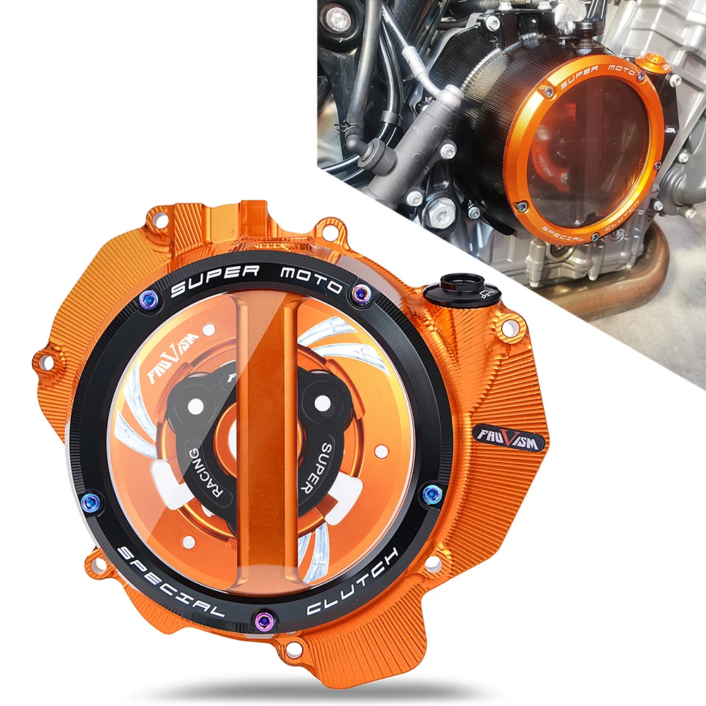 Clutch Cover Spring Retainer R For K&TM DUKE 790 2018-2022 790 ADV 2019-2022 DUKE 890 2020-2021 890 ADV/R 2020-2021