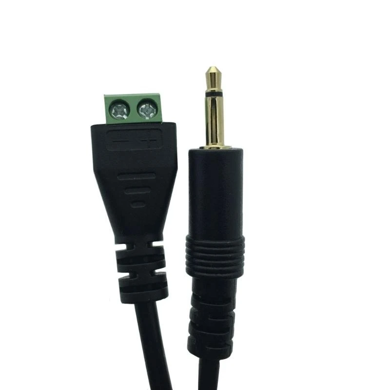 

DXAB 2pin MonoTs 3.5mm Male Adapter Audios Wire for Travel Friendly Device Connection