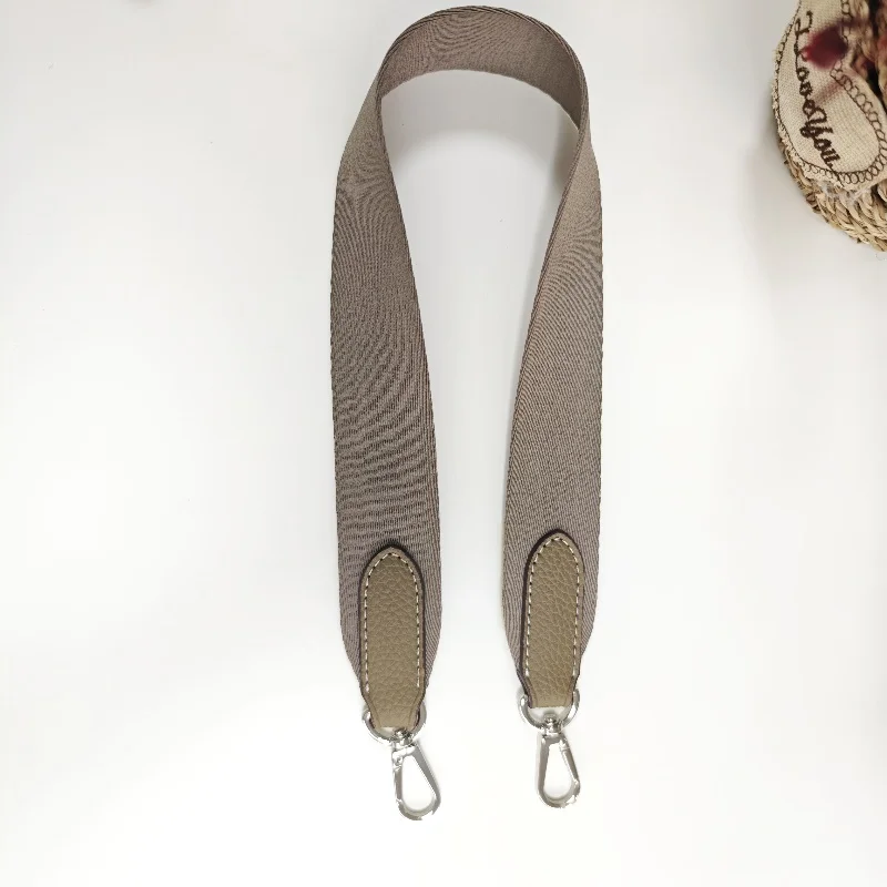 Canvas Bag Strap Replacement Wide Shoulder Crossbody Bucket Bag Pure Color Versatile Pure Color Woven Bag Accessories