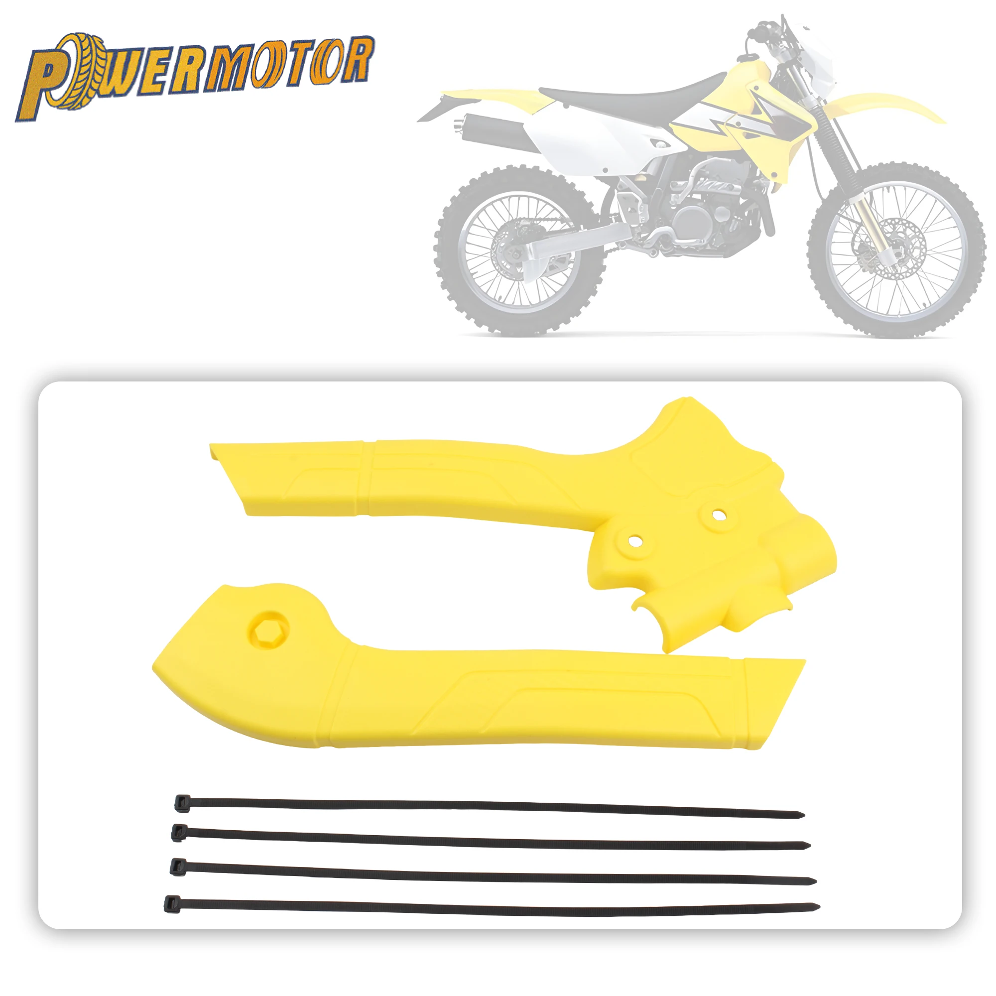 Motorrad Rahmen Schutz Abdeckung Rahmen Schutz Abdeckung Schutz Für Suzuki DRZ400 DRZ400S DRZ400SM DRZ 400 400S 400SM Nachrüstung teile