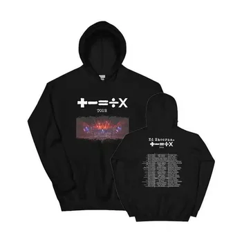 2024 Ed Sheeran 남성용 캐주얼 하이 퀄리티, 스트리트 프린트 패션, 힙합, 코튼 후드 맨투맨, 가을, 겨울 투어, 신상 