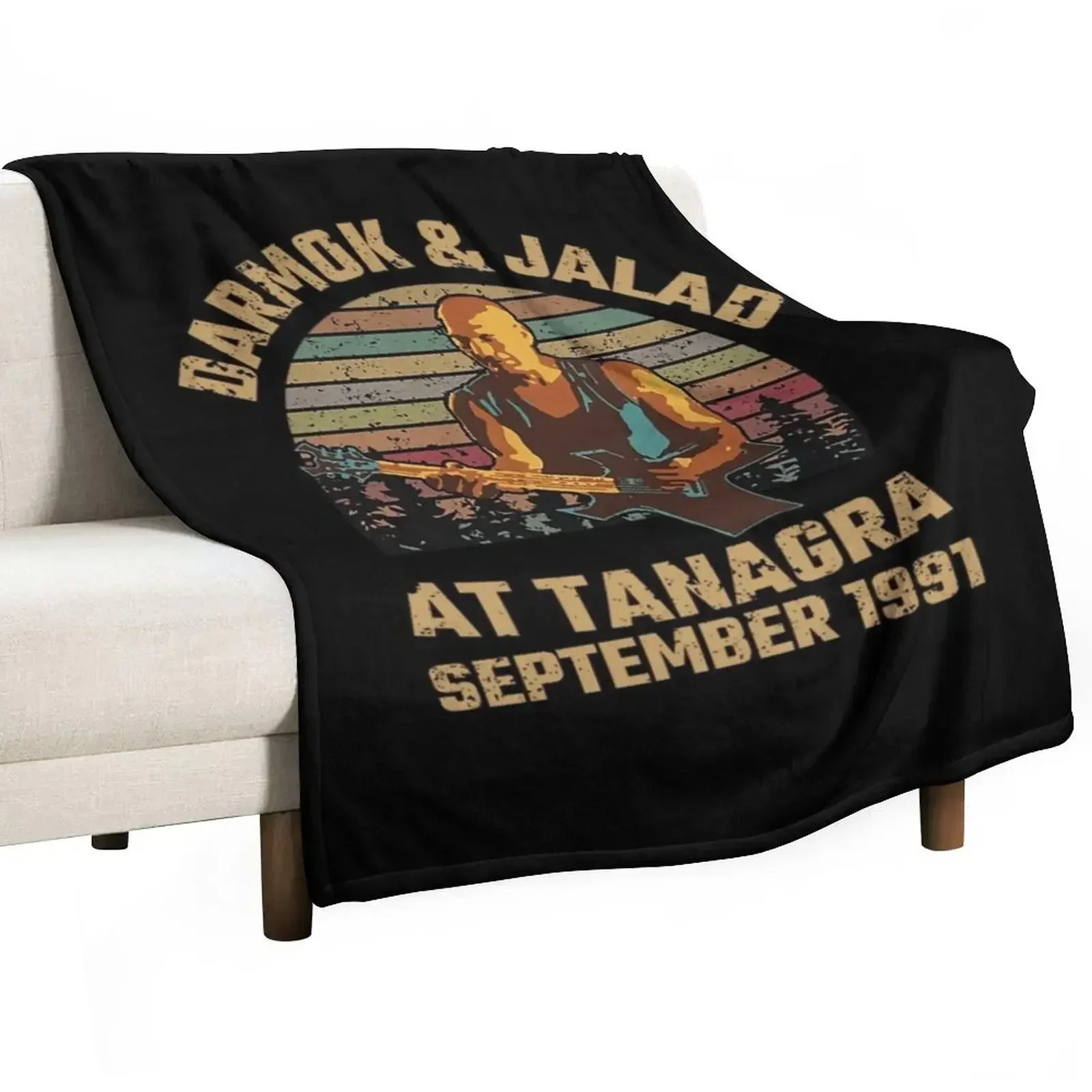 

Vintage Darmok and Jalad At tanagra T-Shirt Throw Blanket Bed linens Sleeping Bag Soft Plush Plaid Plaid Blankets