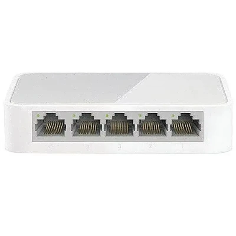 TL-SF1005+5-port 100Mbps Switch, Home Dormitory 4-port Network Switch, Diverter and Distribution Device