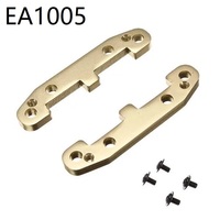 2pcs Metal Front Rear Suspension Arm Code  EA1005 for JLB Racing CHEETAH 11101 21101 J3 Speed 1/10 RC Car Upgrade Parts