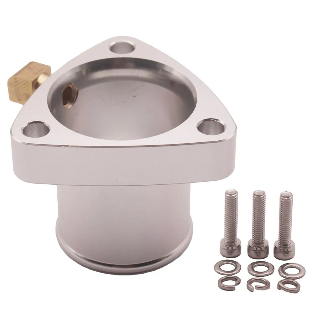 Aluminum Turbo Compressor 3 Bolts Outlet Adapter Flange Kit for Garrett GT28R GT25R T25 GT28RS SR20DET