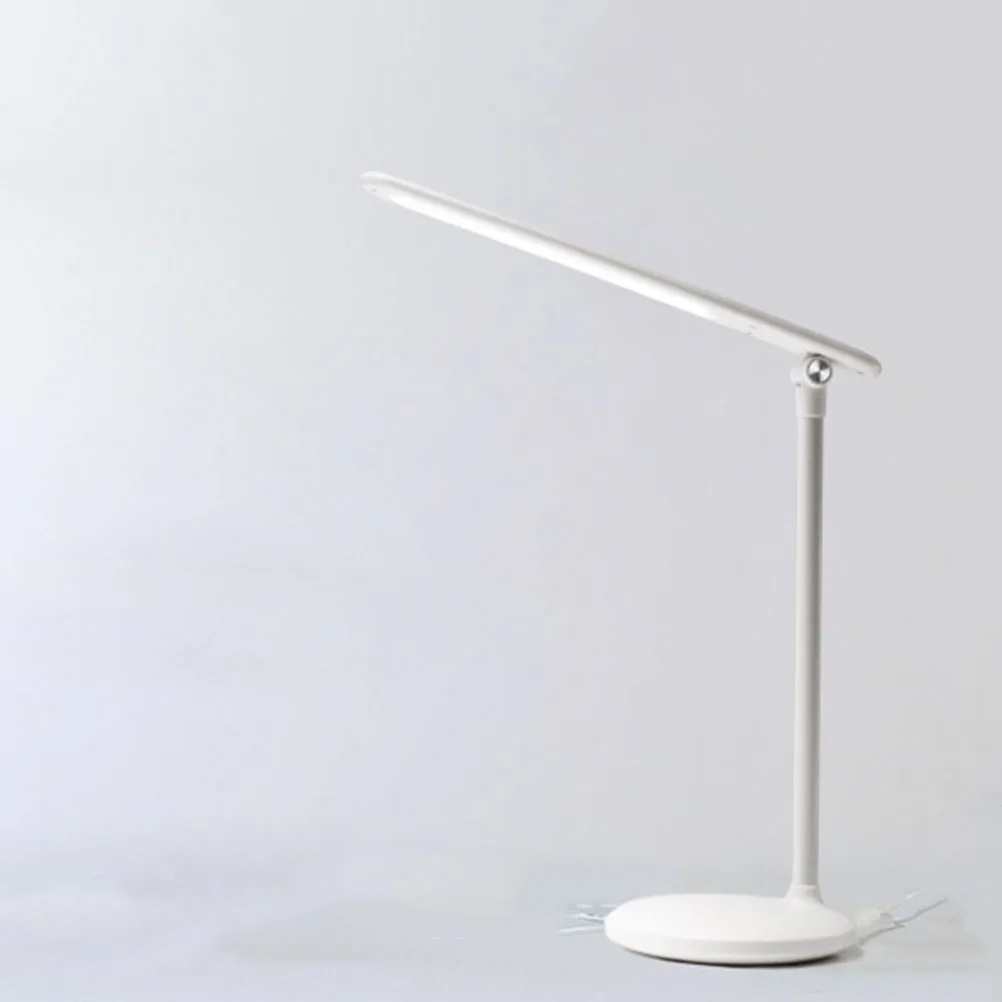 

Rechargeable Desk Lamp White Light Students Eye Protection Reading Table Modern Durable Foldable USB Dimmable Small Book Light