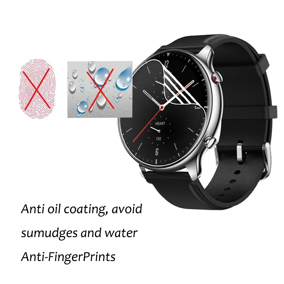 1/5/10 Cái TPU Hydrogel Cho Xiaomi AMAZFIT GTR 2 2e 3 Pro GTR2 Đồng Hồ Thông Minh SmartWatch Màn Hình bảo Vệ Cho Amazfit GTR 2e Bộ Phim Không Kính