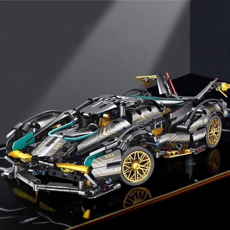 

Набор для сборки гоночного автомобиля из 1238 деталей — высококачественные развивающие игрушки для самостоятельной сборки и крутые коллекционные изделия! Идеальный подарок на Рождество,