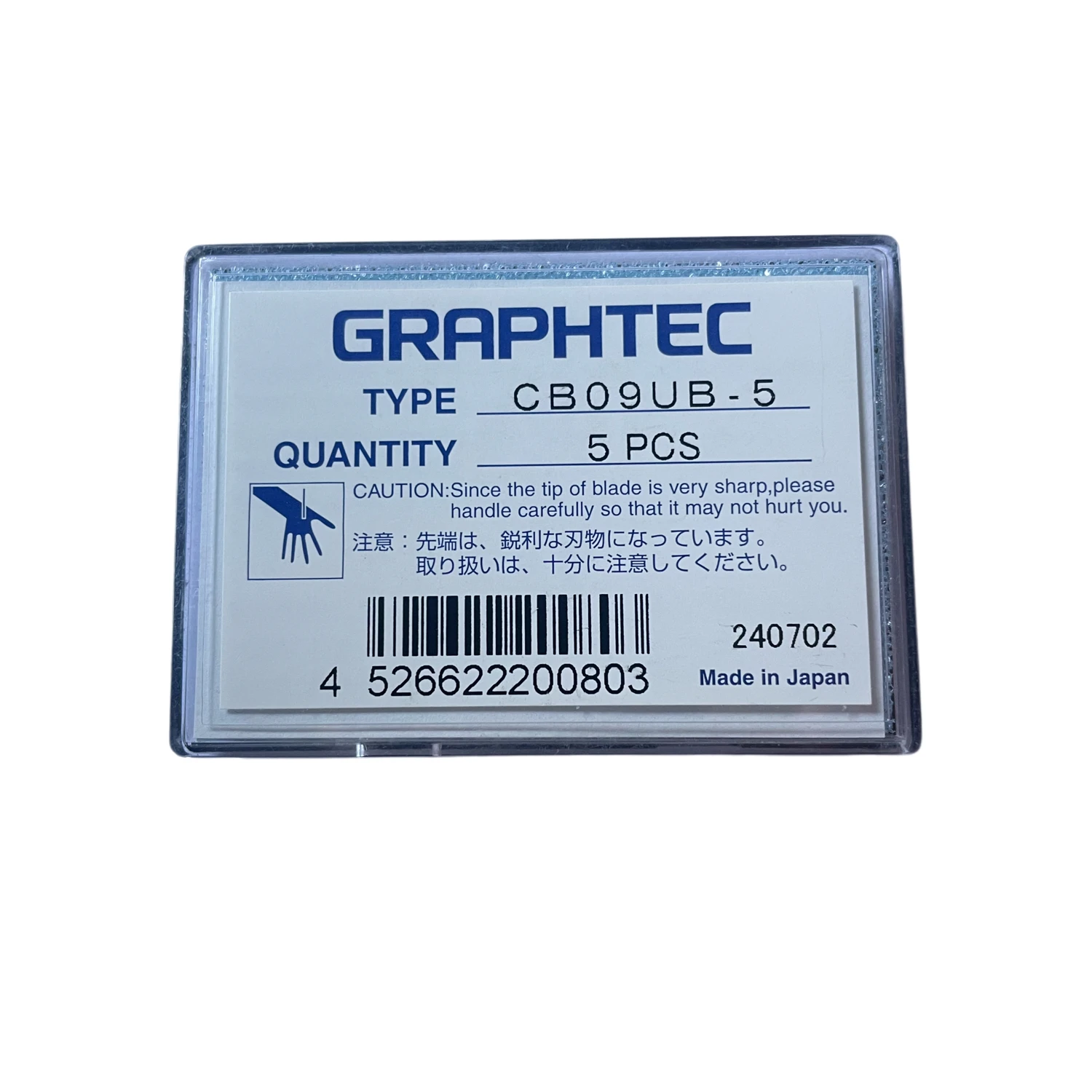 Graphtec cutting plotter Original blade for CB09UB-5
