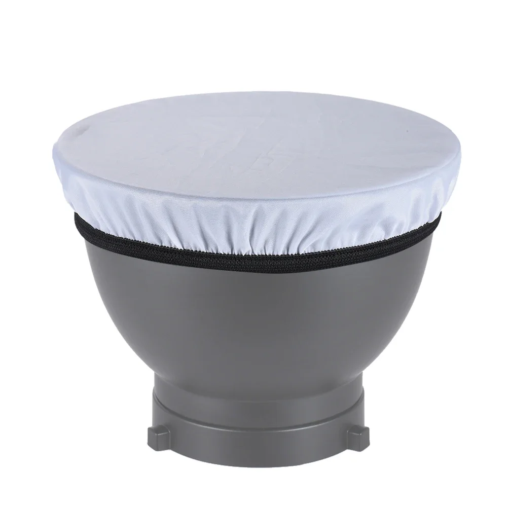Photography Light Soft White Diffuser Cloth for 7" 180mm Standard Studio Strobe Reflector image 2