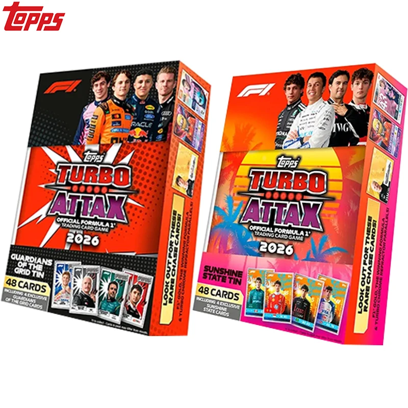 New 2026 Topps Formula 1 Turbo Attax Mega Tin 1Box Limited Collection card Sunshine State Guardians of the Grid