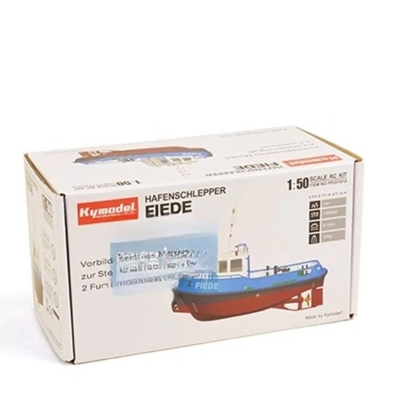 Модель радиоуправляемой лодки 1/50 FIEDE Port Work Ship RC Model KIT Версия Моделирование Промышленный корабль Сборный комплект Игрушка для сборки для взрослых