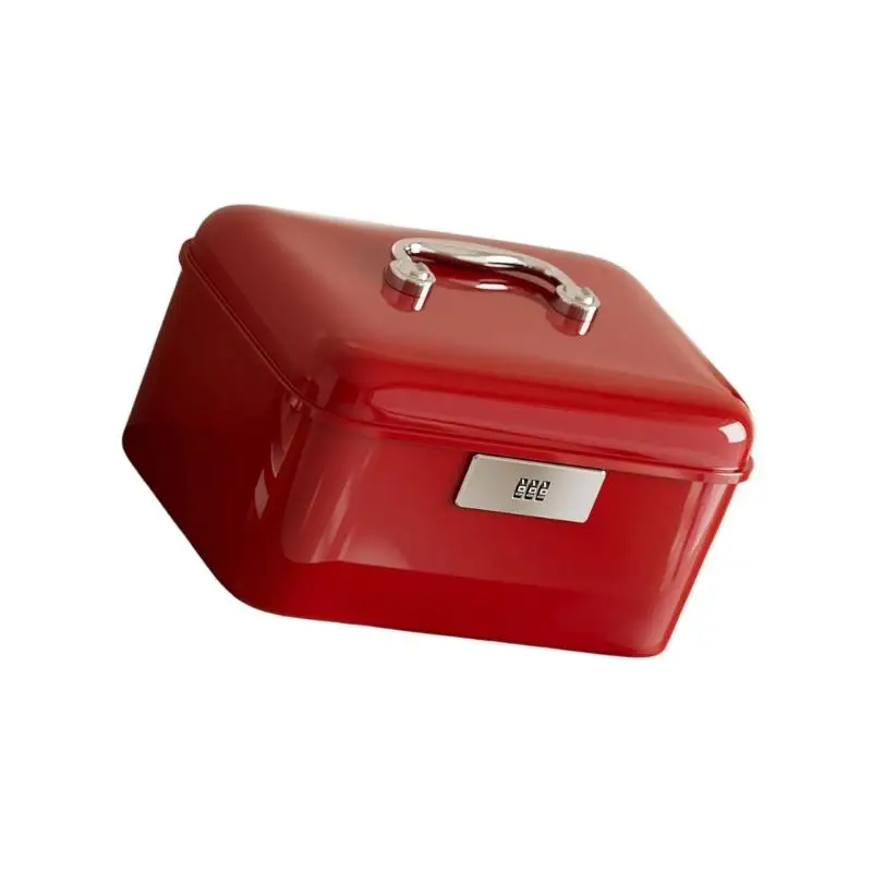 Praktische, tragbare Schließfachbox mit 3-stelligem Sicherheitscode, Haushaltsorganisatoren, für Reisen, Büro und Haushalt – Detail 9