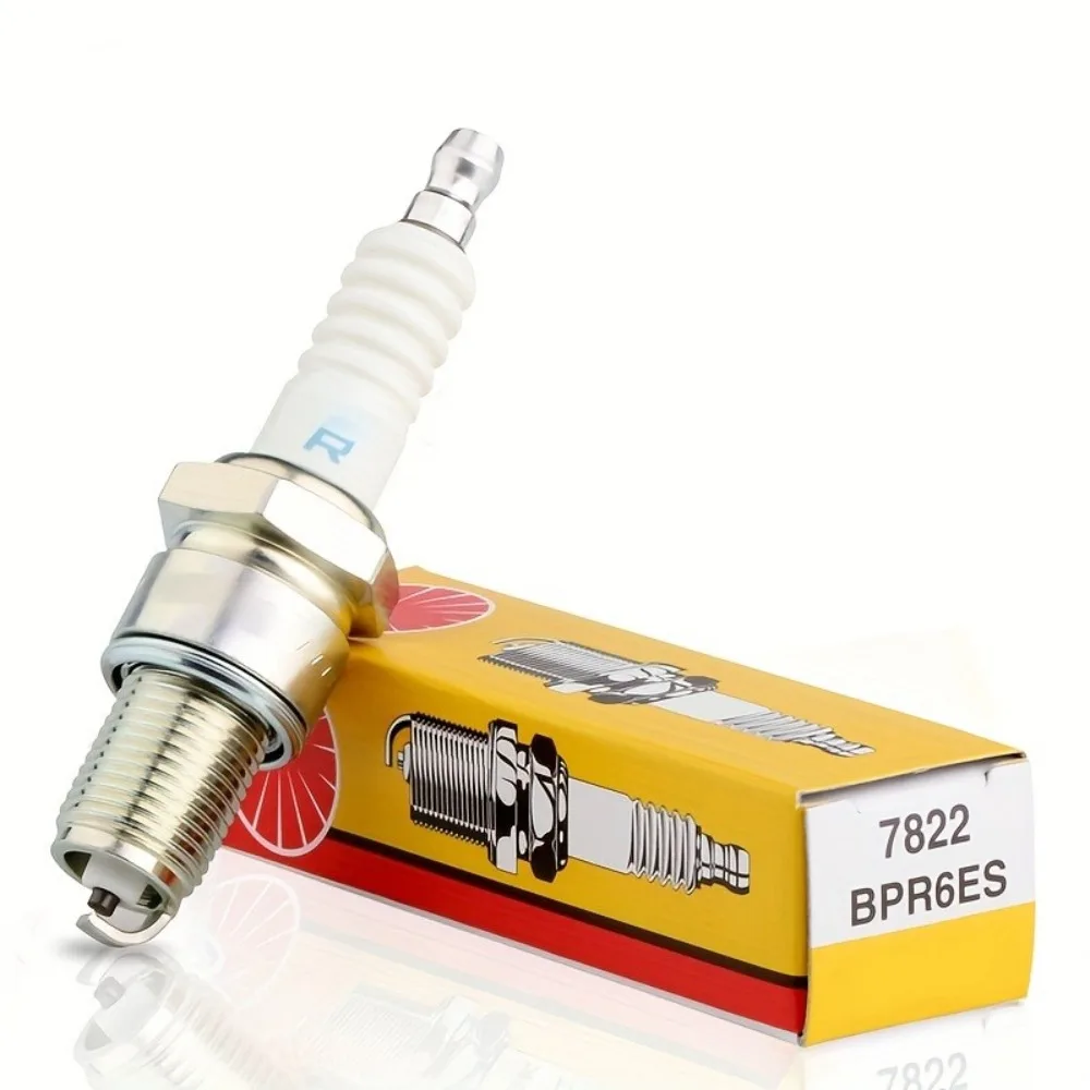 4/10 Stück Zündkerze aus Nickellegierung BPR6ES 7822 Oe 12121258159, verwendet für Changan, Livina, Sylphy, Jincheng Ax100, Rasenmäher