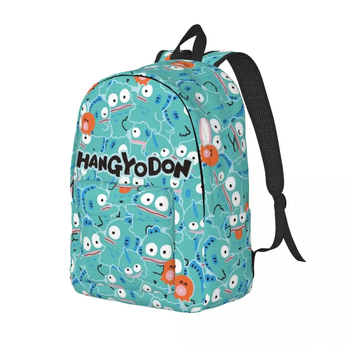 Mochila Kawaii Hangyodon de dibujos animados para niño y niña, mochilas escolares para estudiantes, mochila de lona, bolsa primaria para preescolar, deportes