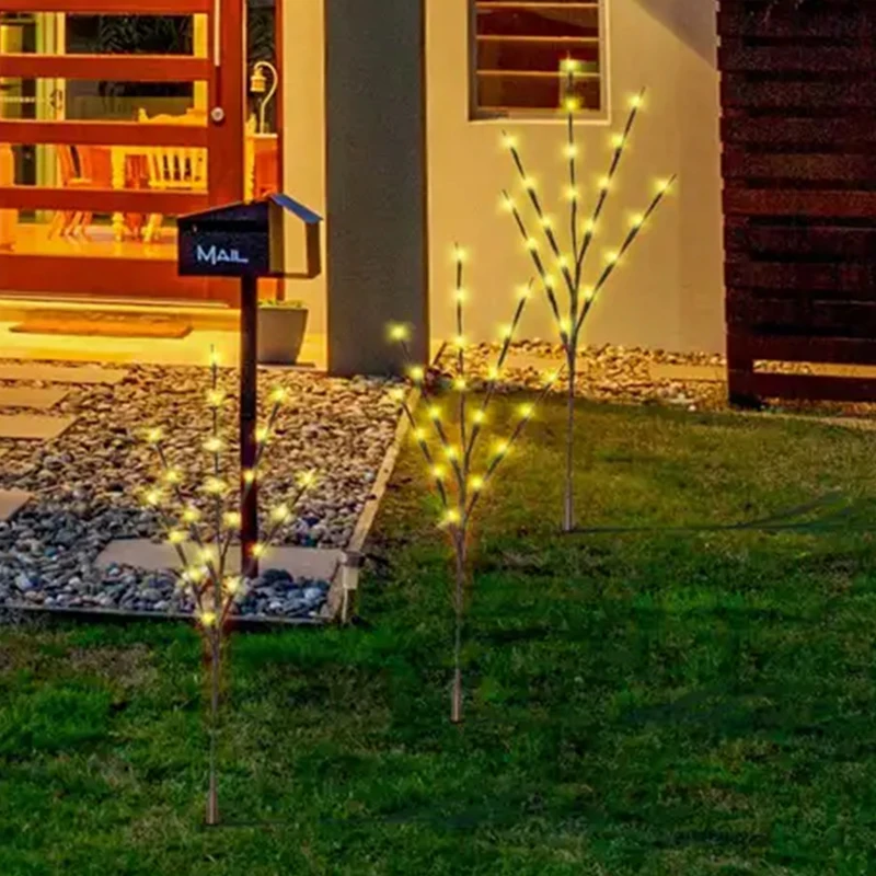 Simulated Tree Branch LED Lights Ins Room Bedroom Layout Creative Small Night Lights Clear Bar Homestay Decoration Light String