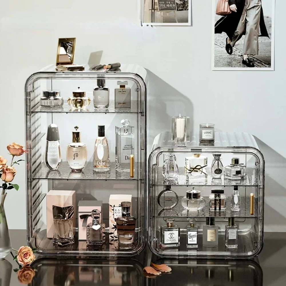 

Display Dust-proof Storage Supplies Organizer Perfume Desktop Holder Dresser Cabinet Transparent Cosmetic Acrylic Box