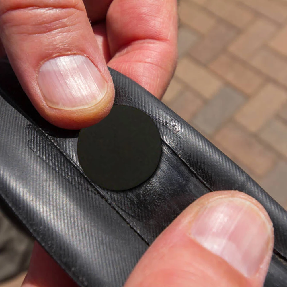 

Bike Tire Patch Repair Kit MTB Bicycle Tire Glueless Patches Tool Patches Bicycle Mending Tool Bicycle Accessories