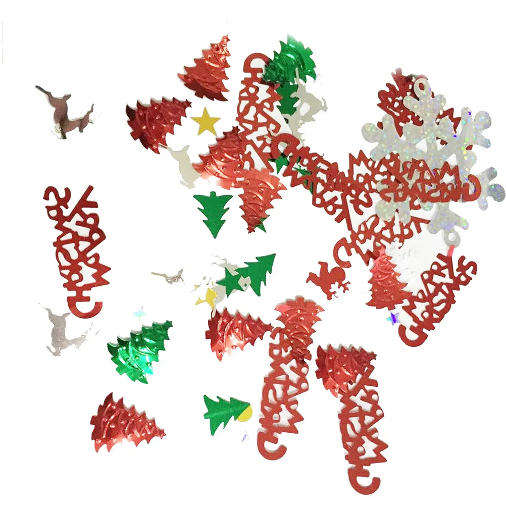 

Christmas Confetti High Quality Resin Cartoon Shape Festive Mood Wedding Anniversary Birthday Party Valentines Day Celebration