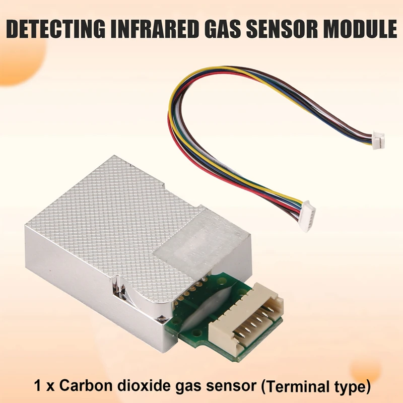A45U  CO2 Sensor 400-10000 Ppm Carbon Dioxide Air Quality Detection Infrared Gas Sensor Module MH-Z19E Low Power Consumption