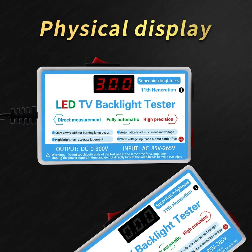 Multipurpose LED Lamp TV Backlight Tester LED Strips Beads Test Tool Measurement Instruments for LED Light Backlight Tester