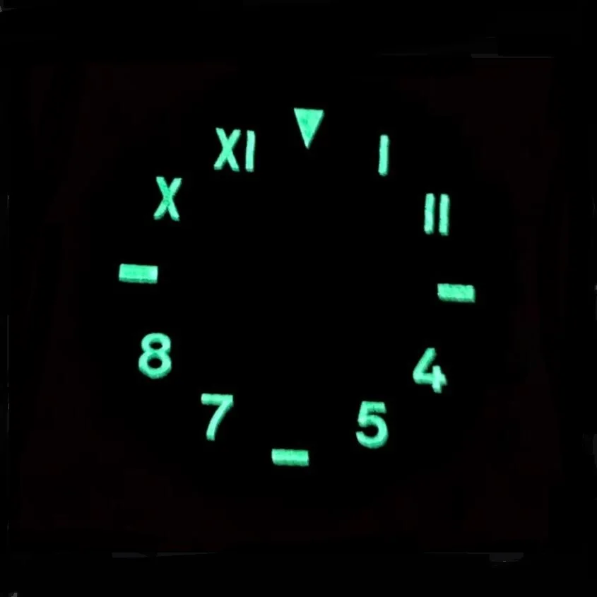 Watch Parts Dial 39mm Sterile Luminous For eta6497 / 6498 TianjinST3600 / ST3621 Movement No Second