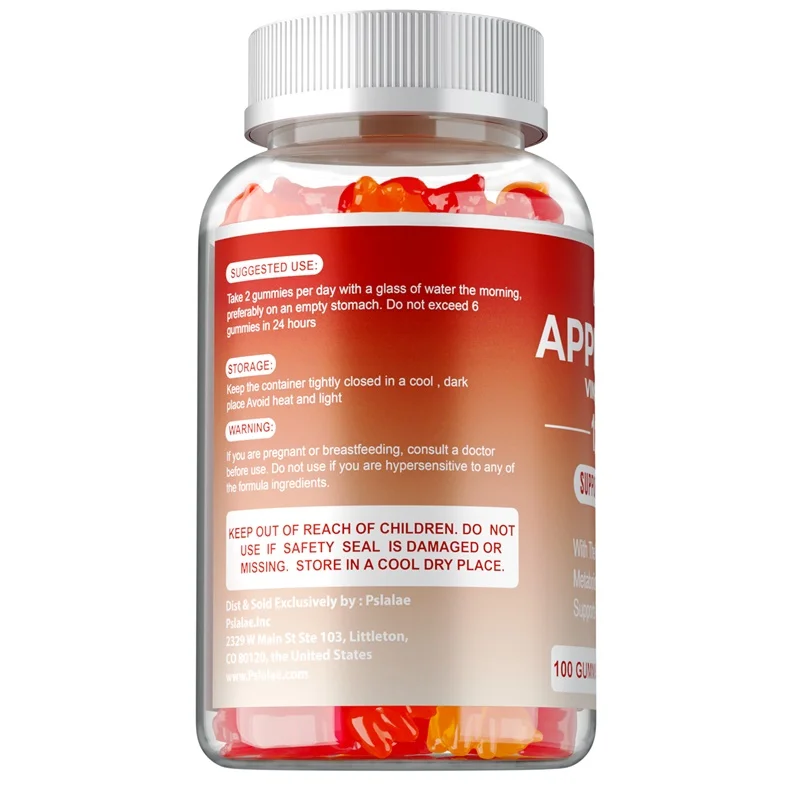 사과 사이다 구미 - 체중 감량, 팽만감 감소, 소화 개선, 체중 관리, 체중 감량, 지방 연소