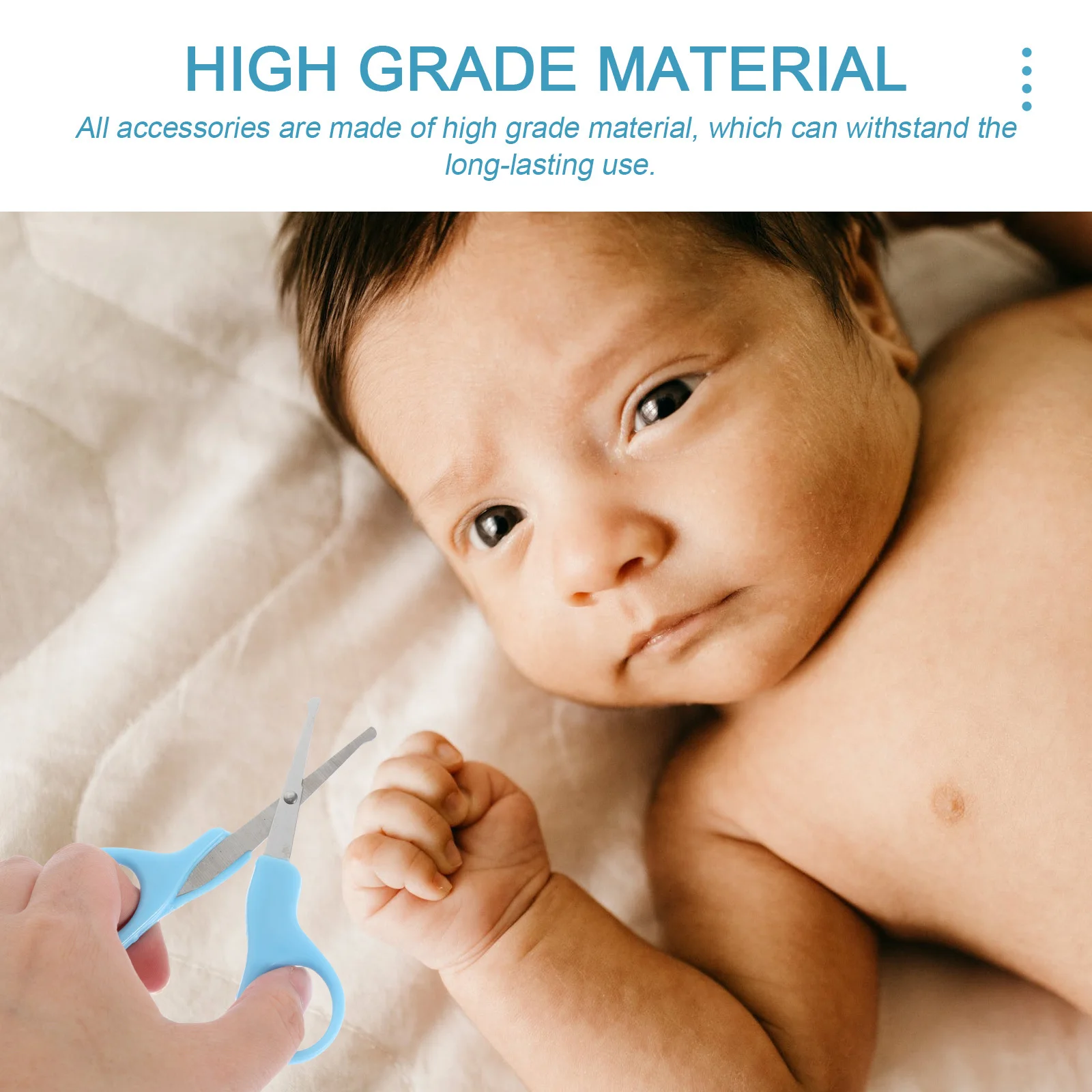 

1Set Baby Nail Care Kit Portable Infant Grooming Tools Durable Nail Trimming Set Safe Practical Baby Supplies Kit